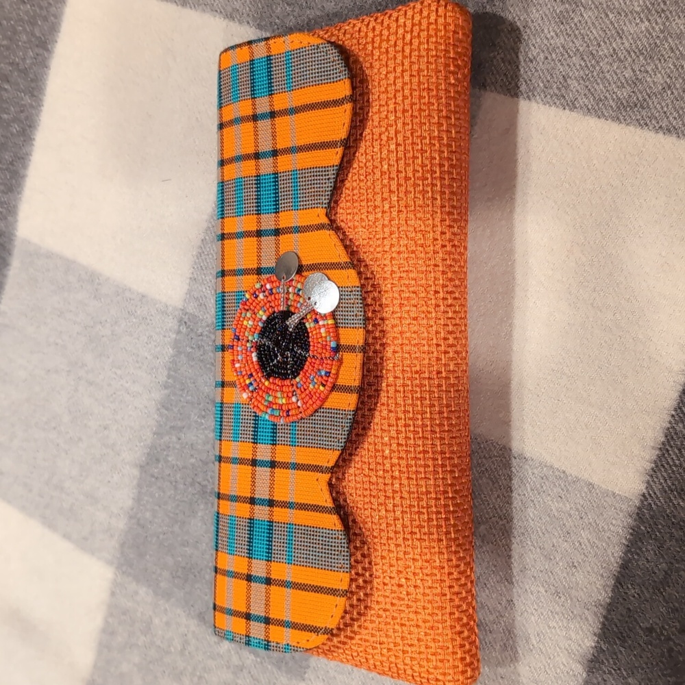 Colorful Beaded Clutch